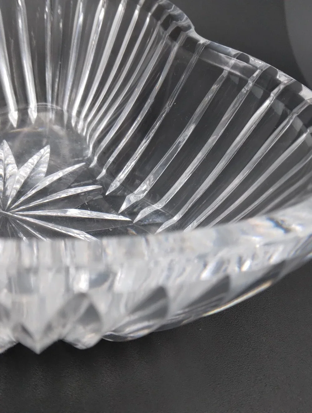 Vintage Waterford Crystal Heart Trinket Dish/Bowl/Dish